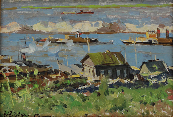 Кузнецов Николай Дмитриевич. На Волге